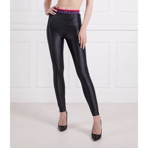 Versace Jeans Couture Legginsy | Slim Fit ze sklepu Gomez Fashion Store w kategorii Spodnie damskie - zdjęcie 185006083