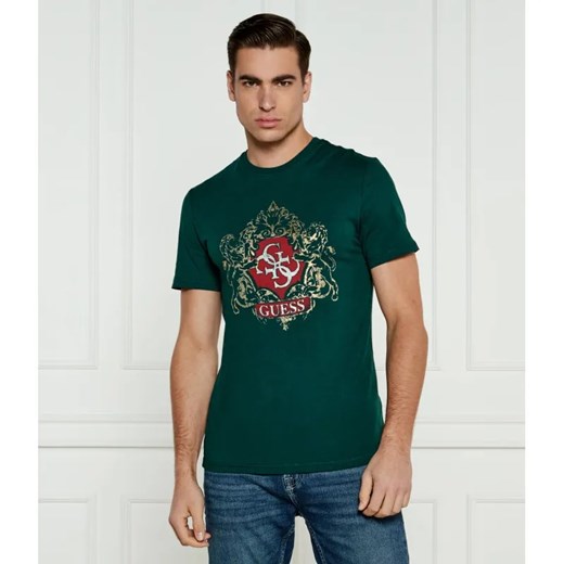 GUESS T-shirt | Slim Fit ze sklepu Gomez Fashion Store w kategorii T-shirty męskie - zdjęcie 185006090