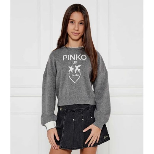Pinko UP Sweter | Regular Fit ze sklepu Gomez Fashion Store w kategorii Swetry dziewczęce - zdjęcie 185006131