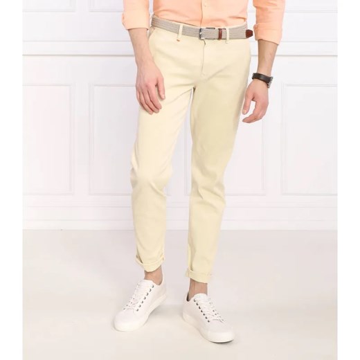 BOSS ORANGE Spodnie chino Schino Taber | Tapered fit ze sklepu Gomez Fashion Store w kategorii Spodnie męskie - zdjęcie 185006133
