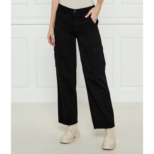 Guess Jeans Spodnie cargo | Relaxed fit ze sklepu Gomez Fashion Store w kategorii Spodnie damskie - zdjęcie 185006141