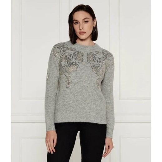 Marciano Guess Wełniany sweter | Regular Fit ze sklepu Gomez Fashion Store w kategorii Swetry damskie - zdjęcie 185006171