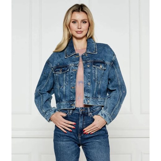 HUGO Jeansowa kurtka Gisolia | Regular Fit ze sklepu Gomez Fashion Store w kategorii Kurtki damskie - zdjęcie 185006192