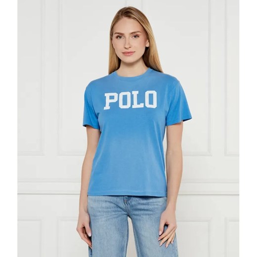 POLO RALPH LAUREN T-shirt | Regular Fit ze sklepu Gomez Fashion Store w kategorii Bluzki damskie - zdjęcie 185006243