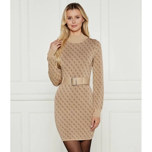 GUESS Sukienka z paskiem LISE ze sklepu Gomez Fashion Store w kategorii Sukienki - zdjęcie 185006244