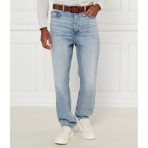 Hugo Blue Jeansy Nate | Loose fit ze sklepu Gomez Fashion Store w kategorii Jeansy męskie - zdjęcie 185006292