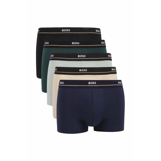 BOSS BLACK Bokserki 5-pack Trunk 5P Essential ze sklepu Gomez Fashion Store w kategorii Majtki męskie - zdjęcie 185006313