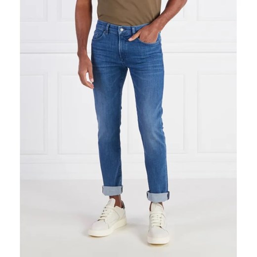 BOSS BLACK Spodnie Delaware | Slim Fit ze sklepu Gomez Fashion Store w kategorii Jeansy męskie - zdjęcie 185006360