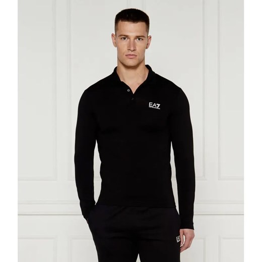 EA7 Polo | Regular Fit ze sklepu Gomez Fashion Store w kategorii T-shirty męskie - zdjęcie 185006364