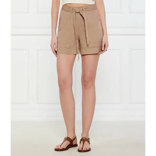 GUESS Szorty + pasek NEW NINA | Relaxed fit Guess L wyprzedaż Gomez Fashion Store