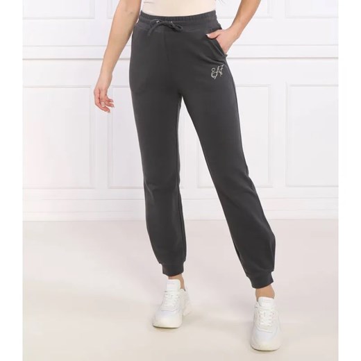 EA7 Spodnie dresowe | Regular Fit ze sklepu Gomez Fashion Store w kategorii Spodnie damskie - zdjęcie 185006443