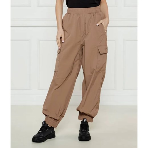 EA7 Spodnie cargo | Loose fit ze sklepu Gomez Fashion Store w kategorii Spodnie damskie - zdjęcie 185006471