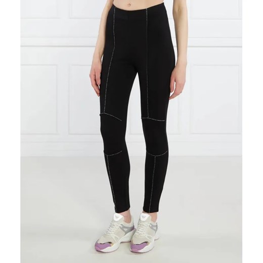 Karl Lagerfeld Legginsy punto | Slim Fit ze sklepu Gomez Fashion Store w kategorii Spodnie damskie - zdjęcie 185006523