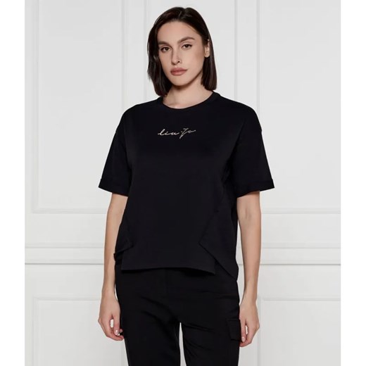 Liu Jo Sport T-shirt | Relaxed fit ze sklepu Gomez Fashion Store w kategorii Bluzki damskie - zdjęcie 185006573