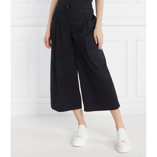Marc Cain Spodnie WARIN | flare fit | high waist ze sklepu Gomez Fashion Store w kategorii Spodnie damskie - zdjęcie 185006750