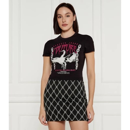 Versace Jeans Couture T-shirt | Cropped Fit ze sklepu Gomez Fashion Store w kategorii Bluzki damskie - zdjęcie 185006840