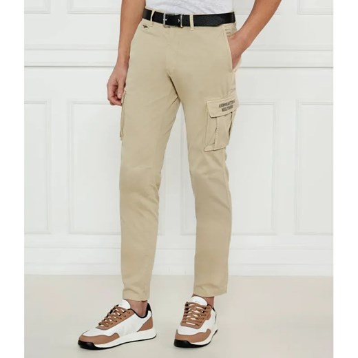 Aeronautica Militare Spodnie cargo | Regular Fit ze sklepu Gomez Fashion Store w kategorii Spodnie męskie - zdjęcie 185006853