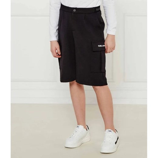 Karl Lagerfeld Kids Szorty | Regular Fit ze sklepu Gomez Fashion Store w kategorii Spodenki chłopięce - zdjęcie 185006870