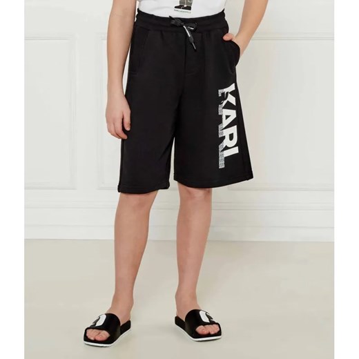 Karl Lagerfeld Kids Szorty | Regular Fit ze sklepu Gomez Fashion Store w kategorii Spodenki chłopięce - zdjęcie 185006924