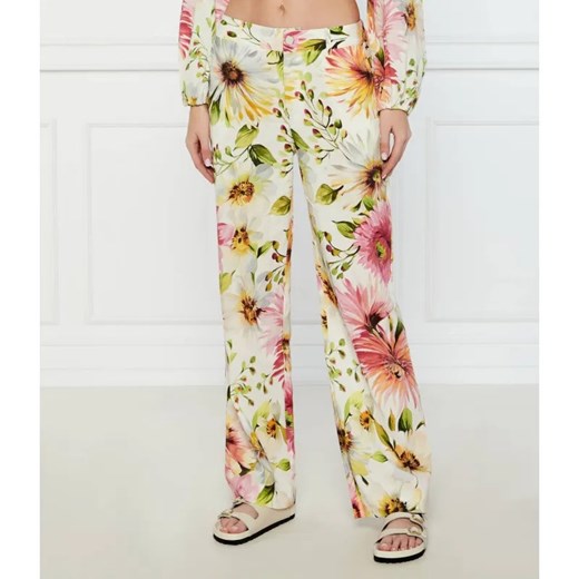 GUESS Spodnie COLETTE | flare fit ze sklepu Gomez Fashion Store w kategorii Spodnie damskie - zdjęcie 185006962