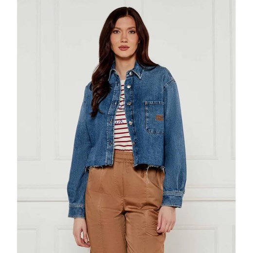 Joop! Jeans Jeansowa kurtka Udela | Cropped Fit ze sklepu Gomez Fashion Store w kategorii Kurtki damskie - zdjęcie 185006964