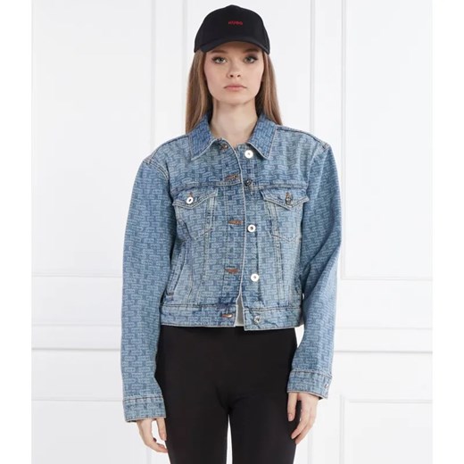 Hugo Blue Kurtka jeansowa Anouk_B | Regular Fit ze sklepu Gomez Fashion Store w kategorii Kurtki damskie - zdjęcie 185007000