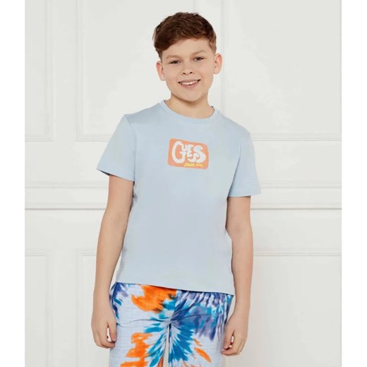 Guess T-shirt | Regular Fit ze sklepu Gomez Fashion Store w kategorii T-shirty chłopięce - zdjęcie 185007040