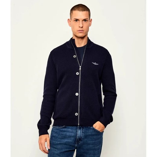 Aeronautica Militare Sweter | Regular Fit | z dodatkiem wełny ze sklepu Gomez Fashion Store w kategorii Swetry męskie - zdjęcie 185007220