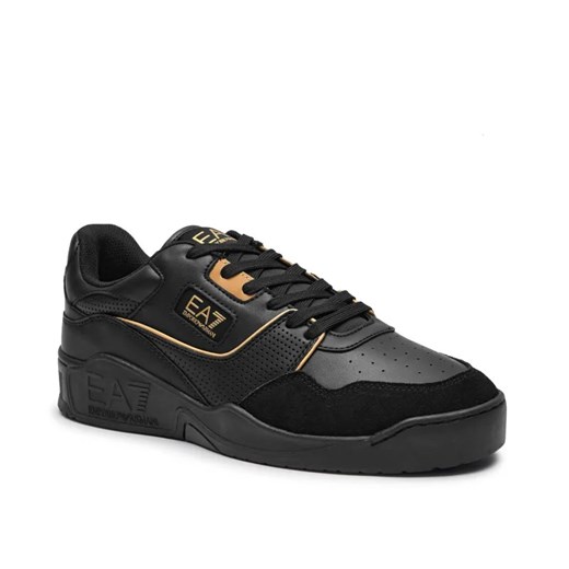 EA7 Skórzane sneakersy ze sklepu Gomez Fashion Store w kategorii Buty sportowe męskie - zdjęcie 185007354