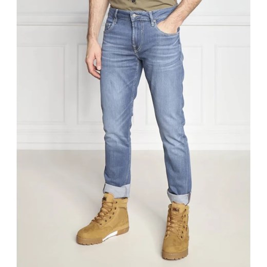 GUESS Jeansy Chris | Super Skinny fit | z dodatkiem jedwabiu ze sklepu Gomez Fashion Store w kategorii Jeansy męskie - zdjęcie 185007413