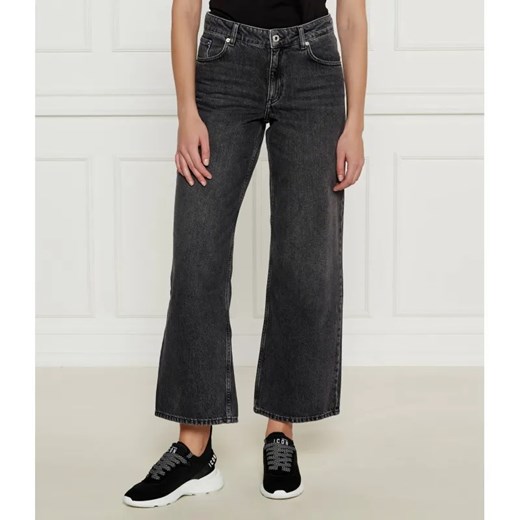 Karl Lagerfeld Jeans Jeansy | Relaxed fit | high waist ze sklepu Gomez Fashion Store w kategorii Jeansy damskie - zdjęcie 185007423