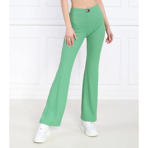 Tommy Jeans Spodnie | flare fit ze sklepu Gomez Fashion Store w kategorii Spodnie damskie - zdjęcie 185007483