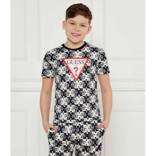 Guess T-shirt | Regular Fit ze sklepu Gomez Fashion Store w kategorii T-shirty chłopięce - zdjęcie 185007592