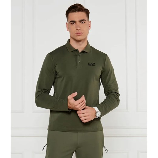 EA7 Polo | Regular Fit ze sklepu Gomez Fashion Store w kategorii T-shirty męskie - zdjęcie 185007733