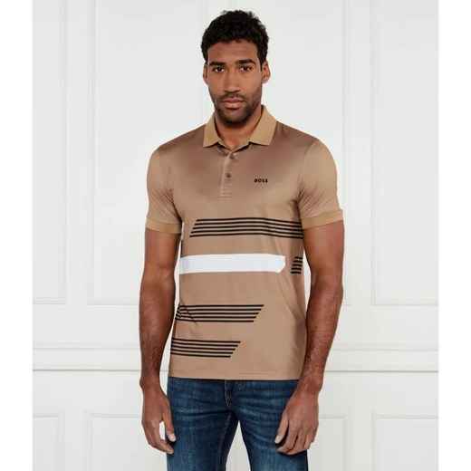 BOSS GREEN Polo Paddy Tape | Regular Fit | stretch ze sklepu Gomez Fashion Store w kategorii T-shirty męskie - zdjęcie 185007761