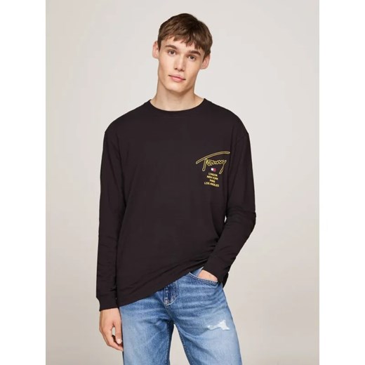 Tommy Jeans Longsleeve | Regular Fit ze sklepu Gomez Fashion Store w kategorii T-shirty męskie - zdjęcie 185007790