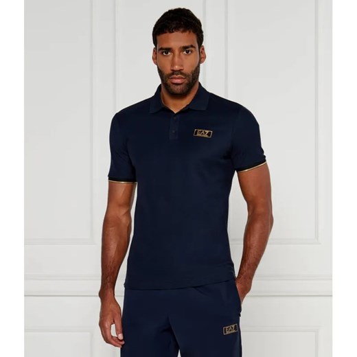 EA7 Polo | Regular Fit ze sklepu Gomez Fashion Store w kategorii T-shirty męskie - zdjęcie 185007854