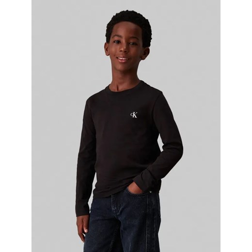 Calvin Klein Jeans Longsleeve 2-pack | Regular Fit ze sklepu Gomez Fashion Store w kategorii T-shirty chłopięce - zdjęcie 185007933