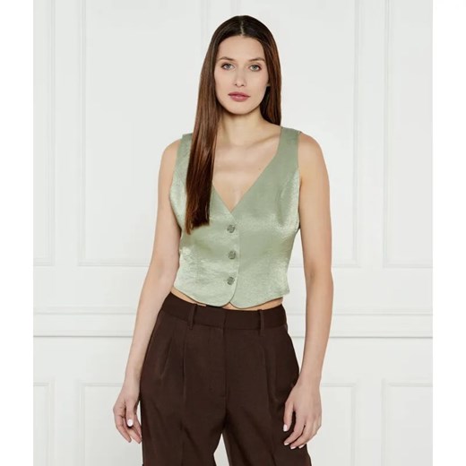 GUESS Kamizelka CAMILLE PERFECT | Cropped Fit ze sklepu Gomez Fashion Store w kategorii Bluzki damskie - zdjęcie 185007993