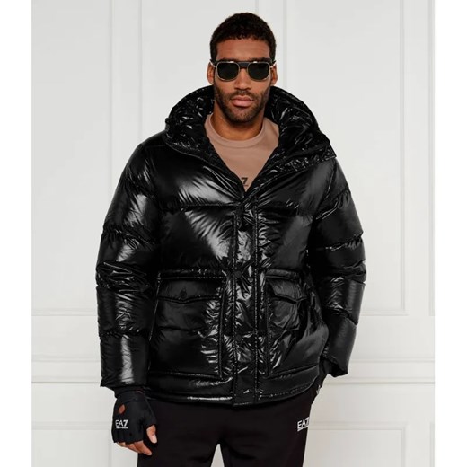 EA7 Puchowa kurtka | Regular Fit ze sklepu Gomez Fashion Store w kategorii Kurtki męskie - zdjęcie 185008221