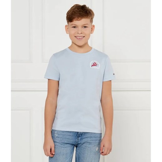 Tommy Hilfiger T-shirt | Regular Fit ze sklepu Gomez Fashion Store w kategorii T-shirty chłopięce - zdjęcie 185008271