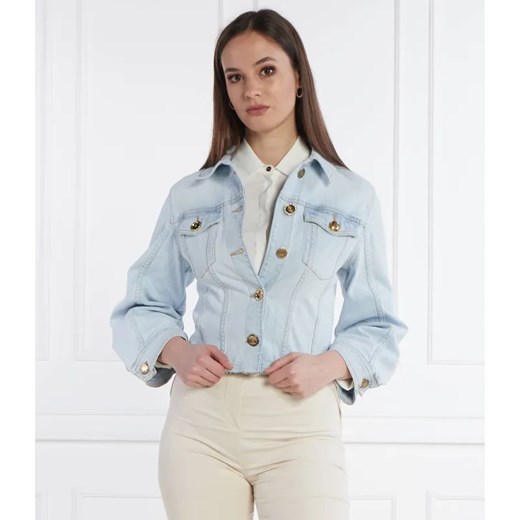 Pinko Kurtka jeansowa BOB GIUBBINO | Cropped Fit ze sklepu Gomez Fashion Store w kategorii Kurtki damskie - zdjęcie 185008562