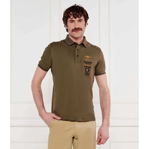 Aeronautica Militare Polo | Regular Fit ze sklepu Gomez Fashion Store w kategorii T-shirty męskie - zdjęcie 185008620