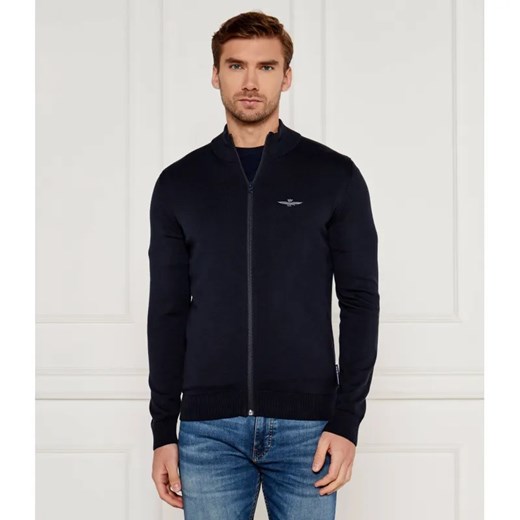 Aeronautica Militare Kardigan | Regular Fit ze sklepu Gomez Fashion Store w kategorii Swetry męskie - zdjęcie 185008710