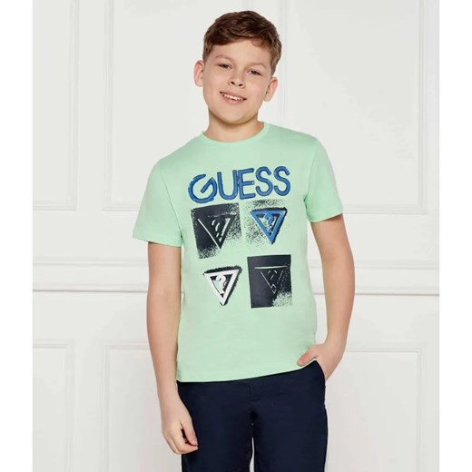 Guess T-shirt | Regular Fit ze sklepu Gomez Fashion Store w kategorii T-shirty chłopięce - zdjęcie 185008733