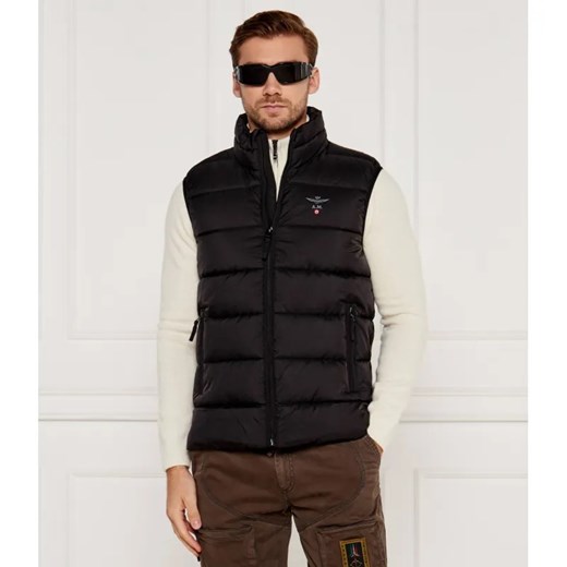 Aeronautica Militare Bezrękawnik | Regular Fit ze sklepu Gomez Fashion Store w kategorii Kamizelki męskie - zdjęcie 185008823
