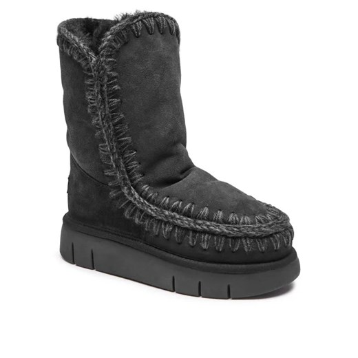 MOU Śniegowce Eskimo 24 Bounce Maxi Stitching | z dodatkiem wełny ze sklepu Gomez Fashion Store w kategorii Śniegowce damskie - zdjęcie 185008830