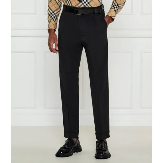 HUGO Spodnie Teagan251F1X | Modern fit | z dodatkiem wełny ze sklepu Gomez Fashion Store w kategorii Spodnie męskie - zdjęcie 185008871