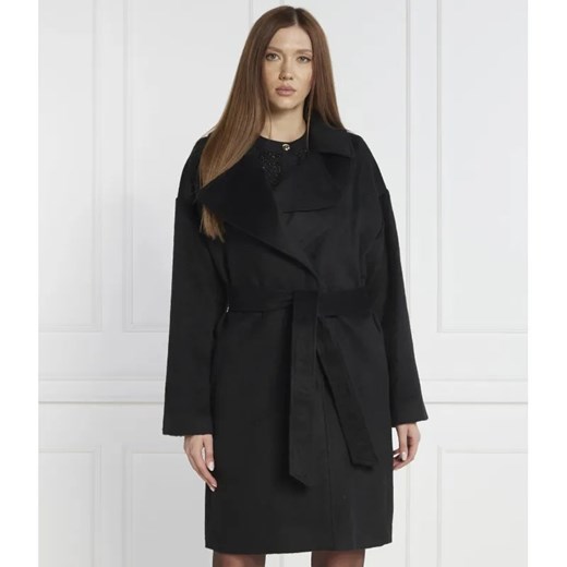 GUESS Płaszcz | z dodatkiem wełny ze sklepu Gomez Fashion Store w kategorii Płaszcze damskie - zdjęcie 185008881