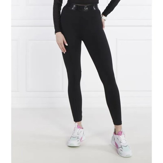 EA7 Legginsy | Slim Fit ze sklepu Gomez Fashion Store w kategorii Spodnie damskie - zdjęcie 185008883